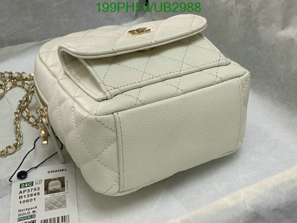 Chanel Caviar Quilted CC Mini Classic Backpack Mirror 1:1 - Image 11