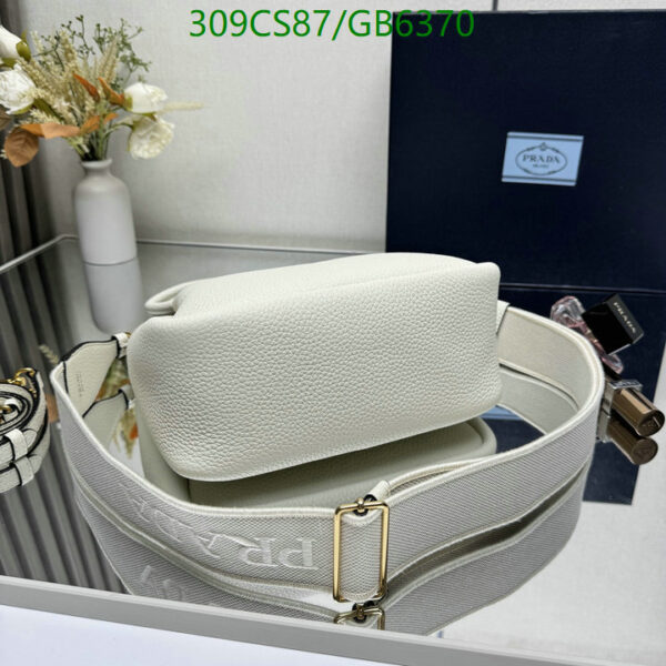 Luxury Prada small Leather Top-Handle Bag - Image 10