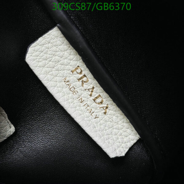 Luxury Prada small Leather Top-Handle Bag - Image 15