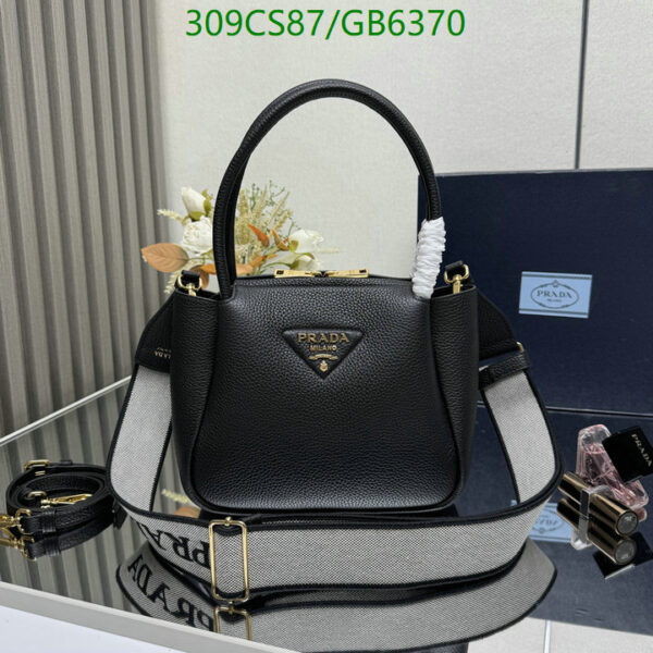 Luxury Prada small Leather Top-Handle Bag - Image 2