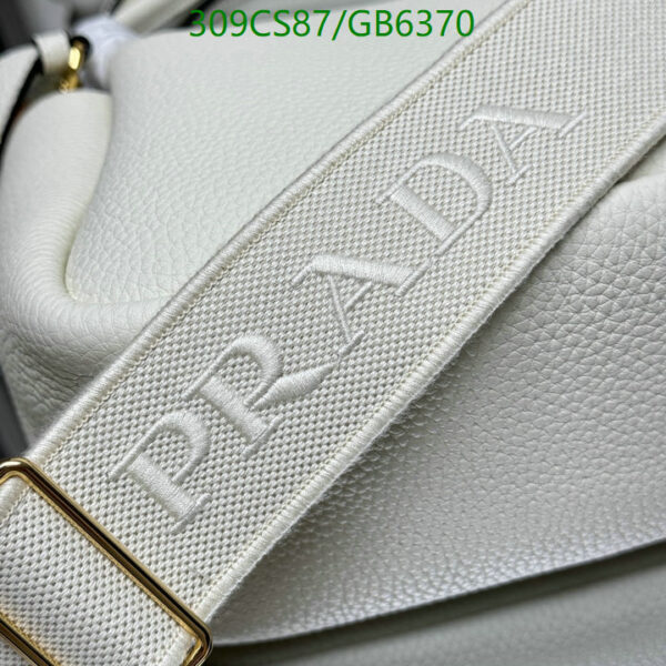 Luxury Prada small Leather Top-Handle Bag - Image 13
